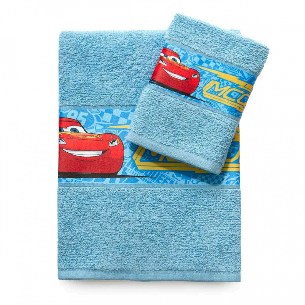Coppia di asciugamani bambino - CARS
