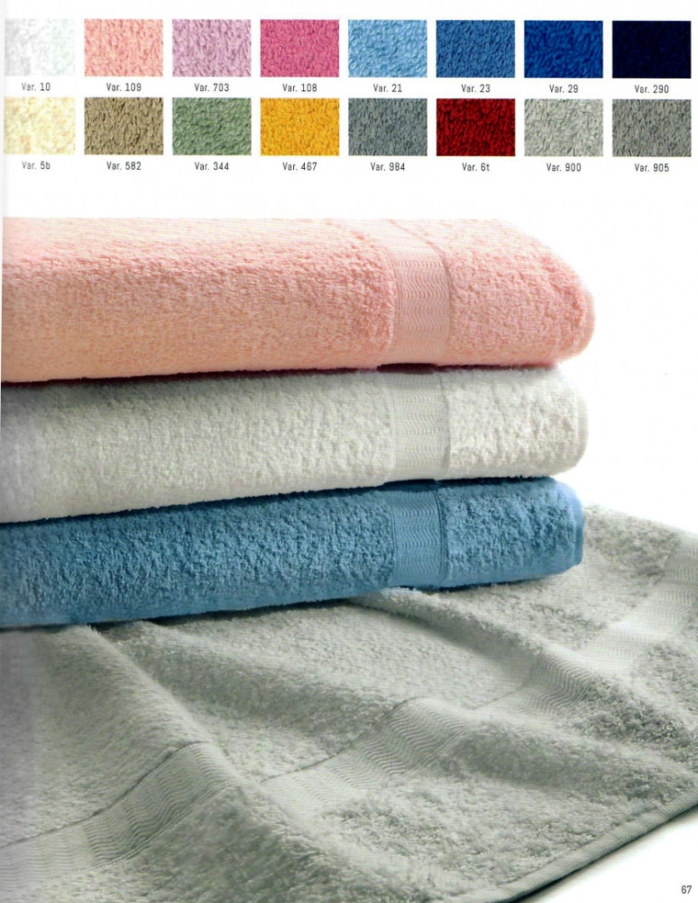 Completo biancheria da bagno con asciugamani colorati 12 pezzi - Idrospugna  Elegance