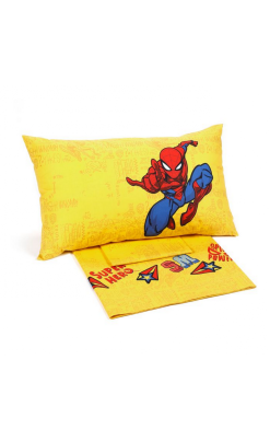 completo lenzuola spiderman hero';