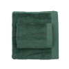 coppia di spugne asciugamani somma origami verde smeraldo