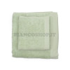 coppia di spugne asciugamani somma origami verdino verde chiaro